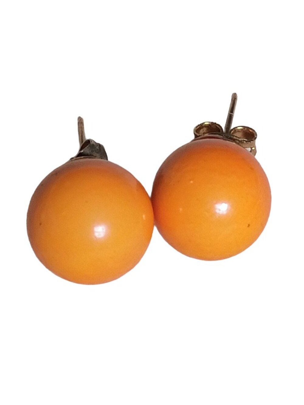 Mid Century Modern Vintage Stud Earrings Pair